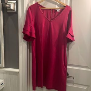 Tommy Bahama magenta dress